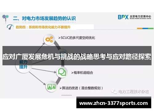 应对广厦发展危机与挑战的战略思考与应对路径探索